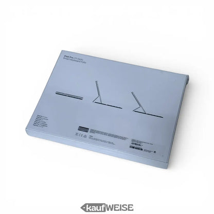 Silberne minimalistische Apple Smart Keyboard Folio für iPad Pro 11 Zoll AZERTY Rückseite