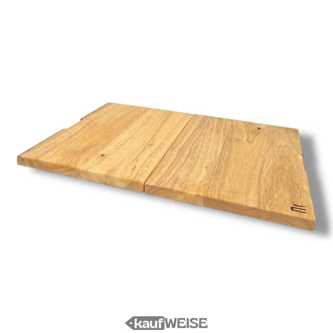 Holz-Schneidebrett DUTCH 3-in-1 Teak, klappbar, massiv XXL, natürliche Maserung