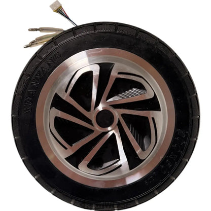 Silberner E-Scooter-Nabenmotor 8 Zoll mit schwarzem Vollgummireifen Xuanyang