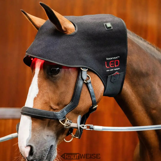 Horseware LED Chránič zátylku | Terapie červeným a infračerveným světlem | Bezdrátový a na baterie