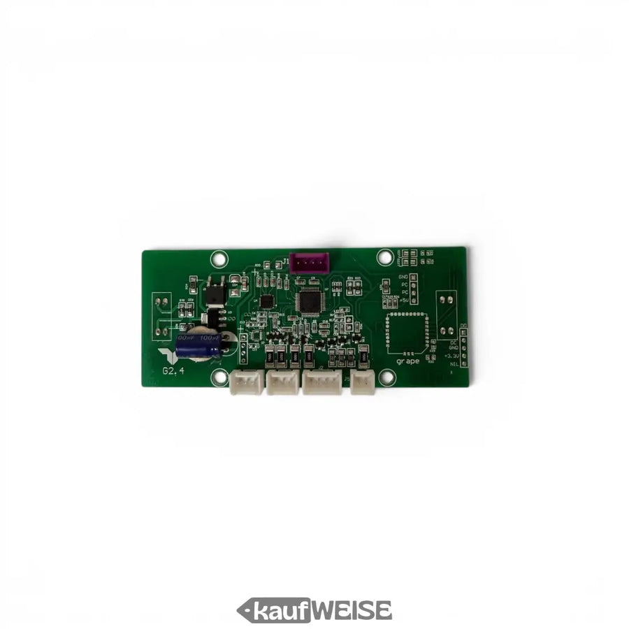 Grüne rechteckige sensor platine mit verschiedenen elektronik komponenten für hoverboard g2.4