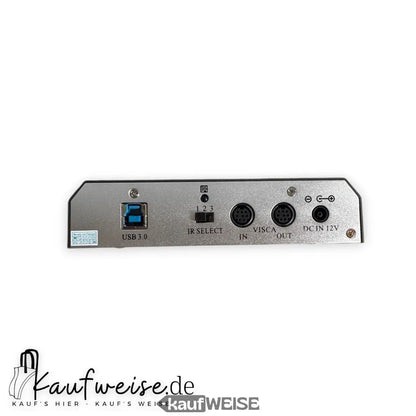 Silberner HuddleCamHD HC10X-GY-G3 PTZ Kamera Controller mit USB 3.0 und IR