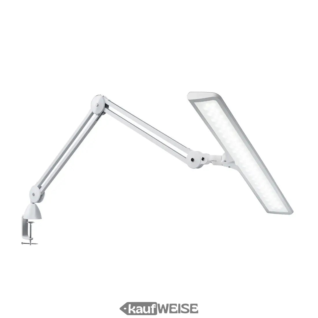 Verstellbare weiße LED Tischlampe Luminos Daylight E35500 dimmbar für jeden Raum