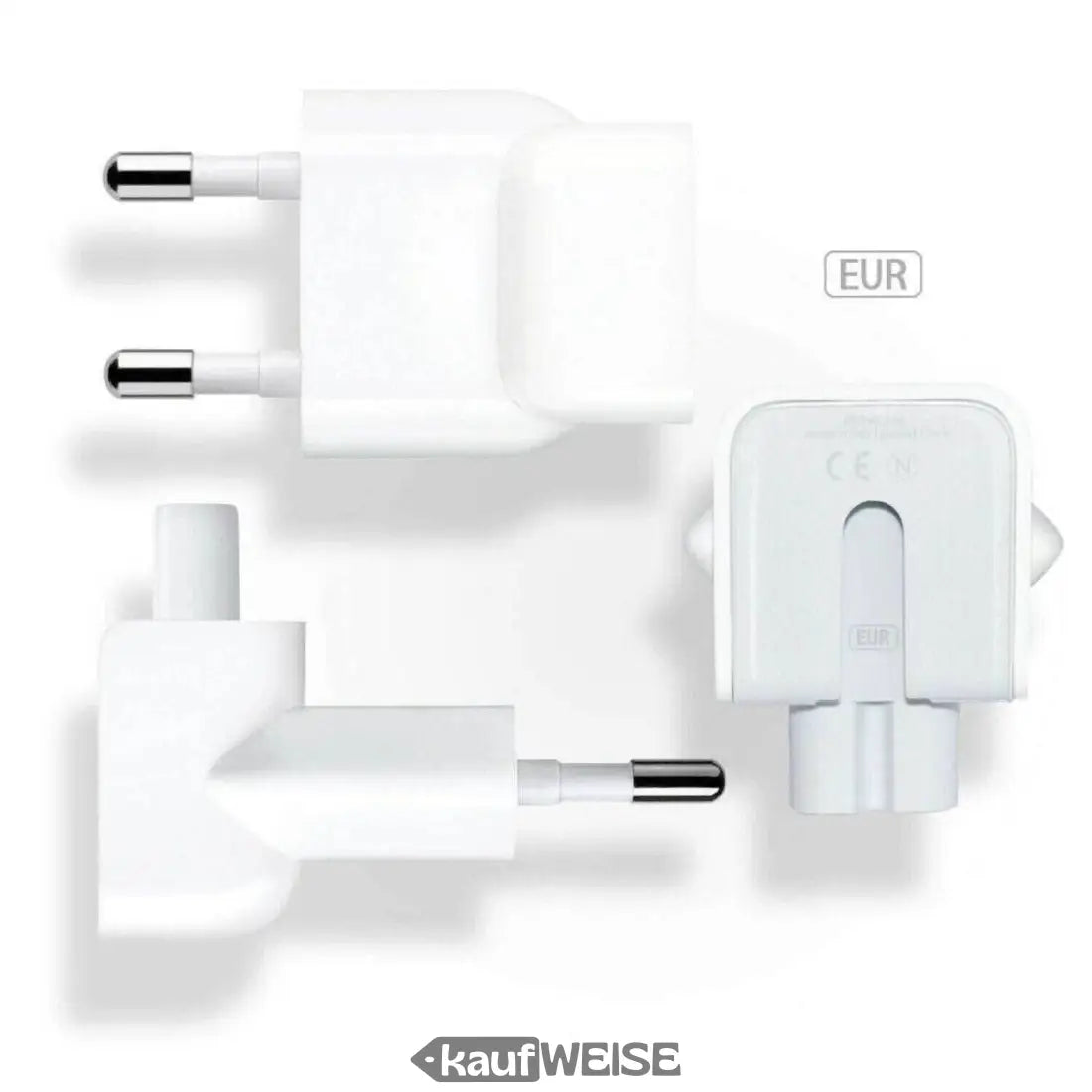 Weißes europäisches Steckdosenadapter-Set für Duckhead Adapter A1561 MacBook iPad iPhone