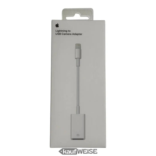 Originální adaptér Apple Lightning na USB fotoaparát (MD821ZM/A) | Import fotografií a videí | Připojte zařízení USB k iPhone a iPad