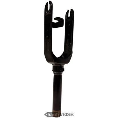 Schwarze matte Metall-Vorderradgabel Ninebot Max G30 mit integriertem Lenkerklemmung