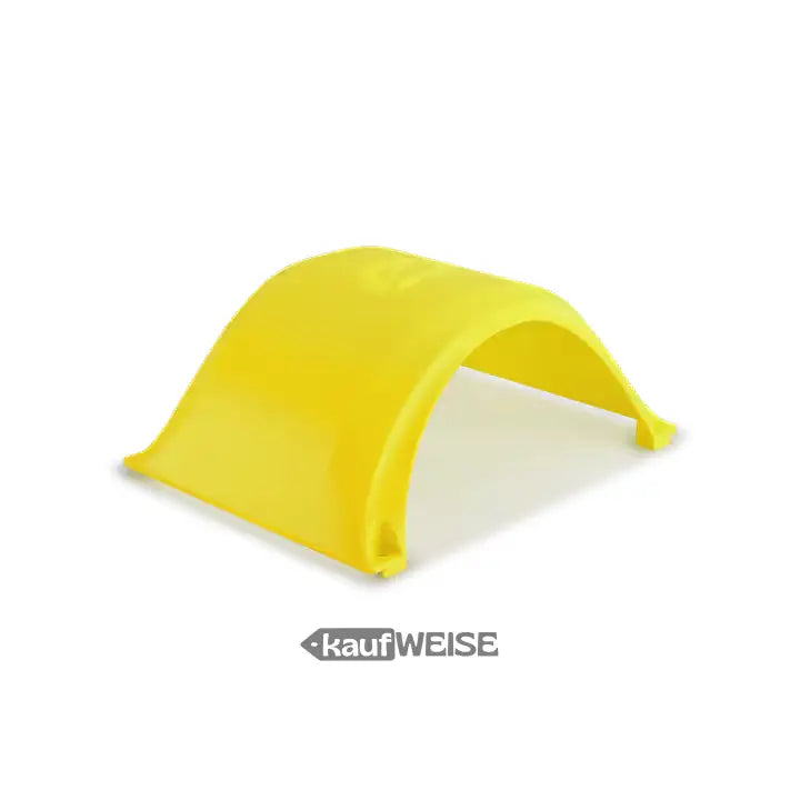 Hellgelber plastikfender für onewheel xr mit glatter, gebogener form in 12 farben erhältlich