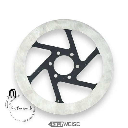 Schwarz-weiße Vanmoof Bremsscheibe 160mm für S3 und X3 Modelle, Original VM06-021