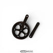 Prowheel kliky (170mm) pro Knaap AMS & RTD | Kované za studena | Hliníková ramena klik | Černá