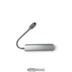 Satechi V2 Slim USB-C víceportový adaptér | 4K 60Hz HDMI & 60W PD | Stříbro