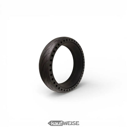 Schwarzer Vollgummireifen Segway-Ninebot ES1/ES2/ES4 8 Zoll Honeycomb mit Löchern