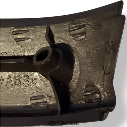 Dunkelgrauer Kunststoff-Sicherheitsgurtverschluss mit ABS und Prägungen