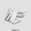 Stolní stojan Siedle Access ATZVP 870-0 E | Broušený nerez | Pro video panel AVP 870 | Vč. kabel