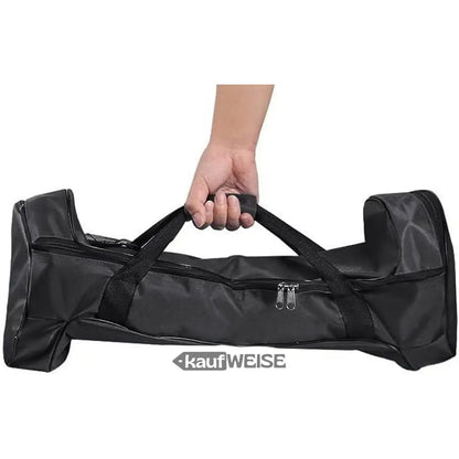 Schwarze Hoverboard Tragetasche 8 Zoll mit Griffen Reißverschluss und Print