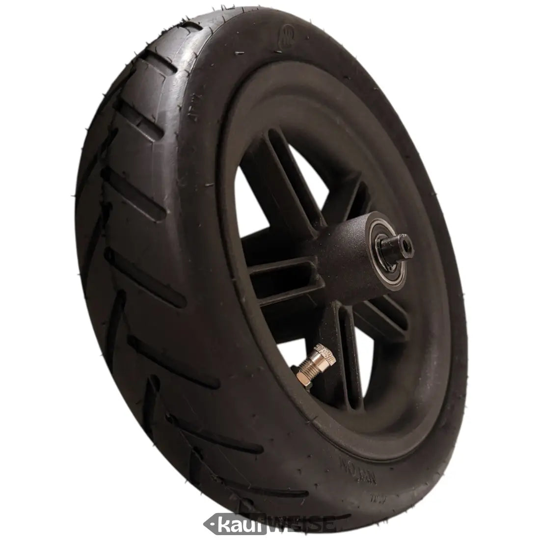 Schwarzes Gummireifen-Hinterrad 8,5 Zoll für Xiaomi M365 mit Gooirs Felge